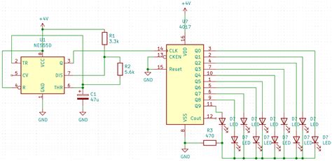4017 Led Circuit Diagram