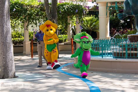 Meeting Barney Bj And Baby Bop Universal Orlando Resort Flickr