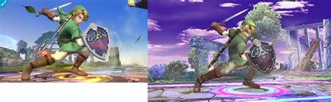 Wii U Super Smash Bros Image Comparison To Wii Super Smash Bros Brawl 6
