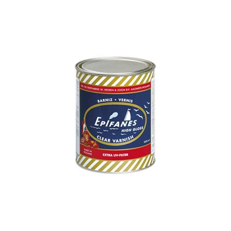 Classic ultra high gloss yacht varnish, containing an ultra violet filter protecting the wood against discoloration. Epifanes North America® CV1000 - 1 qt. Clear High Gloss ...