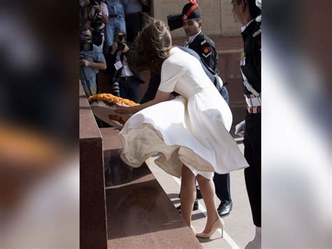 Duchess Kate Has Marilyn Monroe Moment In India Abc News