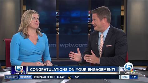 Wptv Morning Anchor Ashleigh Walters Gets Engaged Youtube