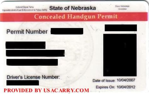 Concealed Carry Weapon Permit Examples