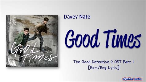 Davey Nate Good Times The Good Detective 2 OST Part 1 Color Coded
