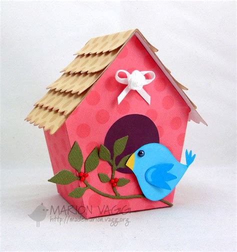 I did this with three your olds and it was super fun! Print Candee Blog Hop | Birdhouse craft, Crafts, Paper crafts