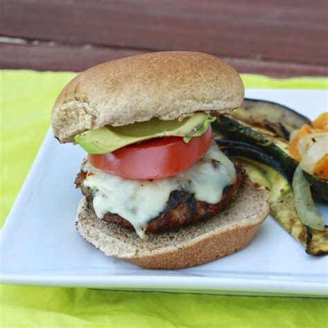 Cilantro Turkey Burgers With Pepperjack And Avocado The Sweets Life