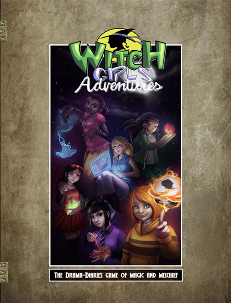 Witch Girls Adventure Rule Book 2nd Edition Relentless Fiction