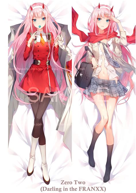 Pink Hair Demon Girl Darling Dakimakura Double Sided Body - Etsy UK