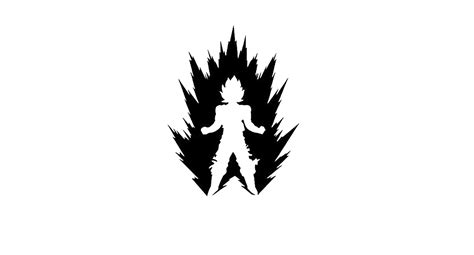 Super Saiyan Goku Dragon Ball Z Svg File Etsy