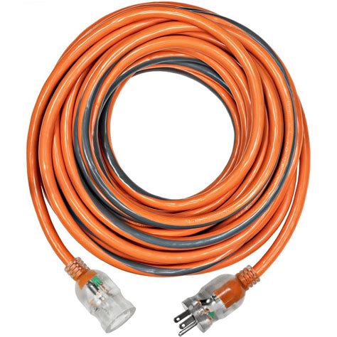 Cord trim can be applied to your home decor, clothing design, invitation, wedding favors, or graduation cap/gown. 100 ft. 10/3 SJTW Extension Cord with Lighted Plug-757-103100RL6A - The Home Depot