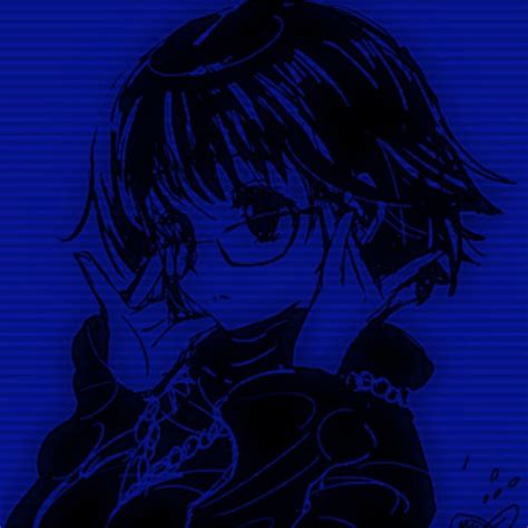 Anime Icons Blue Aesthetic Dark Dark Blue Wallpaper Blue Aesthetic