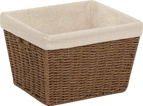 Honey Can Do Sto 03565 Parchment Cord Basket With Handles
