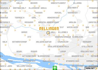 Rellingen (Germany) map - nona.net