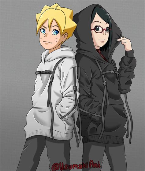 Dear bastard, i'm letting you know this information in advance because i want you, sakura and sarada here at least a week before boruto returns. Twitter | Boruto and sarada, Boruto characters, Uzumaki boruto