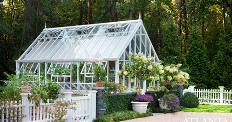 Content In A Cottage Traditional Home With Greenhouse