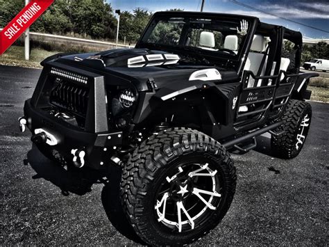 2017 Jeep Wrangler Unlimited Custom Lifted Fab Four Ocd Leather