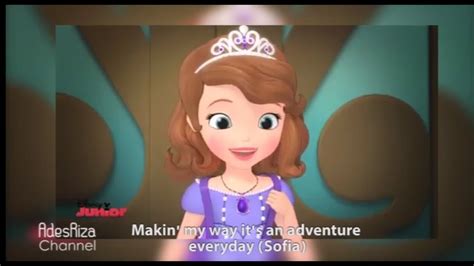 Sofia The First Theme Song Lyrics Kids Song Channel Youtube