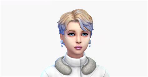 I Made A Recolor Of The Snowy Escape Hair And Fell In Love With My
