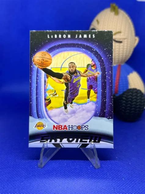 Panini Nba Hoops Skyview Winter Lebron James Los Angeles Lakers