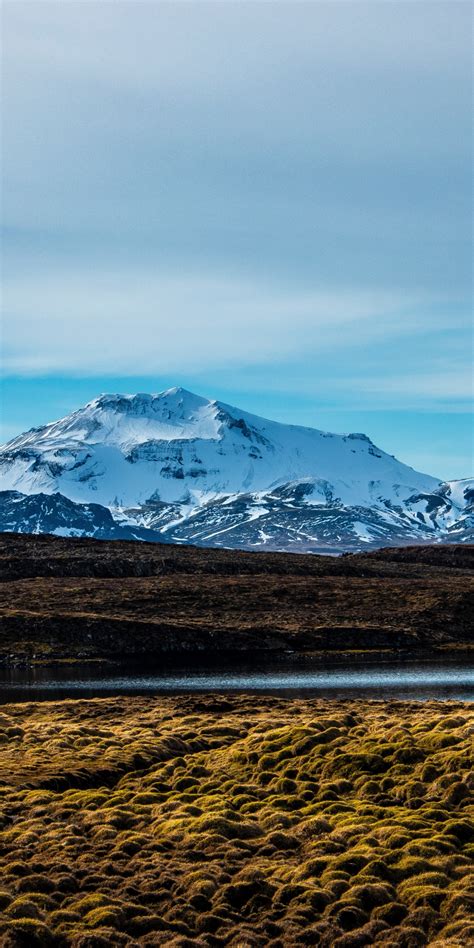 Download Wallpaper 1080x2160 Mountains Glacier Landscape Nature