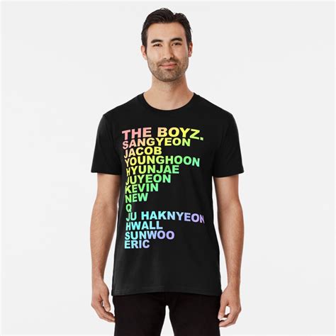 The Boyz Kpop T Shirt By Shannonpaints Redbubble