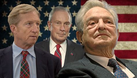 Commentary We Three Kings Of America Are Soros Steyer And Bloomberg