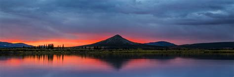 Sunset Over Mamelak Mountain Noatak River Alaska The Mcguffins