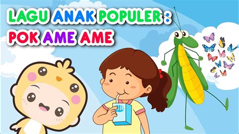 pok ame ame | lagu anak indonesia populer - YouTube
