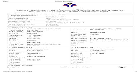 Seperti yang disiarkan, proses pendaftaran akan berlangsung bermula 29 april hingga 20 mei 2020. Borang Permohonan Bantuan Persediaan Yayasan Terengganu