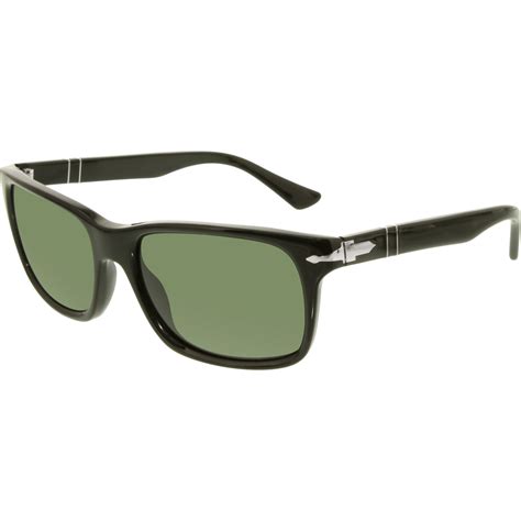 Persol Persol Men S Po3048s 95 31 58 Black Rectangle Sunglasses