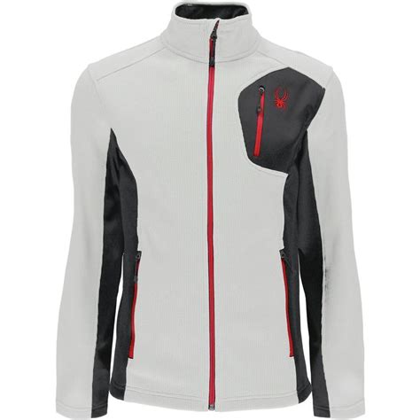 Spyder Bandit Lightweight Fleece Jacket Mens Whitepolar Mens