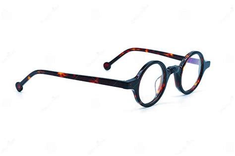 Round Eyeglasses Black Frame For Businessman Myopia Nearsightedness