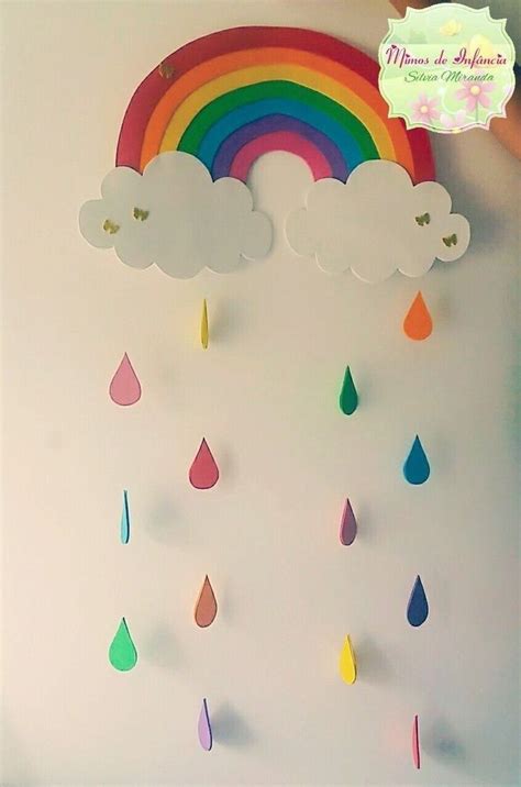 Rainbow Kids Crafts Trabalhos Manuais Artesanato Diy
