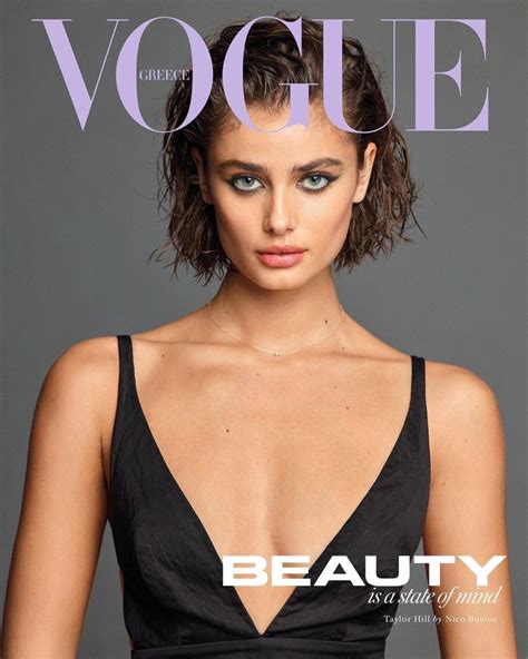 Taylor Hill Vogue Greece 2021 Cover Fashion Editorial
