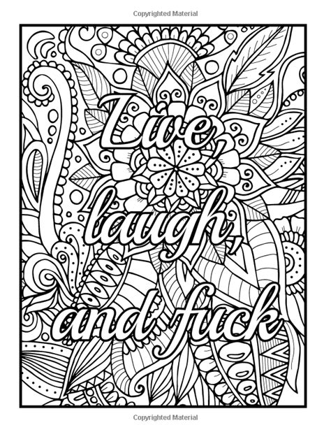 Be Fcking Awesome And Color An Adult Coloring Book With Fun Easy And Hilariou Adult