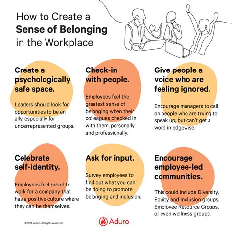 How To Create A Sense Of Belonging In The Workplace Aduro