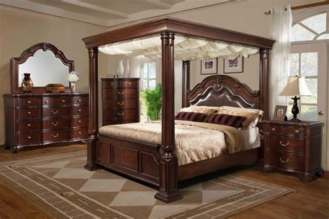 Amazon's choice for cherry wood bedroom set. Cherry Wood Canopy Bedroom Sets — Thesunshinepartystudio.com
