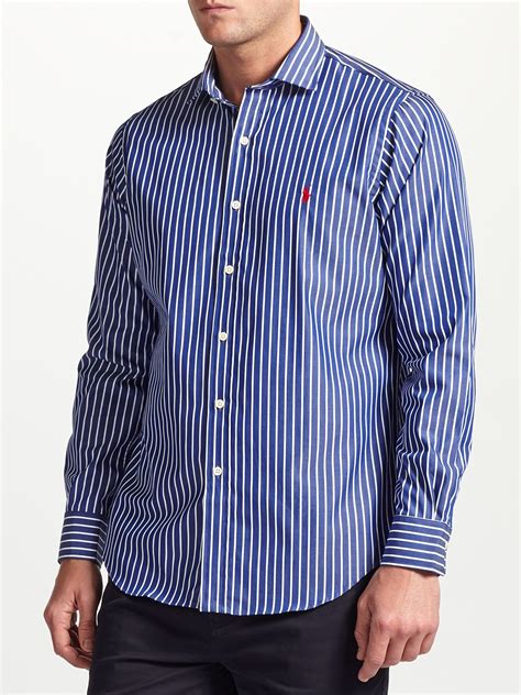 Polo Ralph Lauren Striped Shirt Blue White