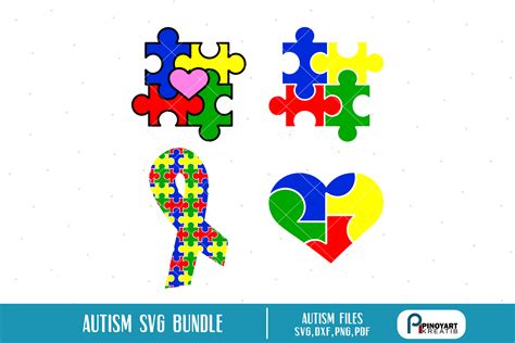 Autism Svgautism Svg Fileautism Cut Fileautism Clip Art 74242