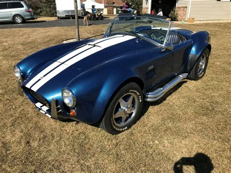 1965 Shelby Cobra Kit Car Replica Shell Valley 400m With 4 Speed Manual