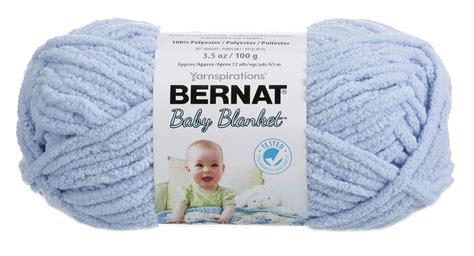 Spinrite Bernat Baby Blanket Yarn Baby Blue 161103 3202 57355330108 Ebay