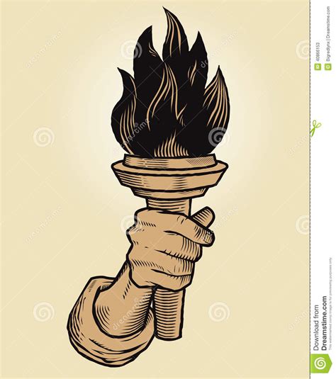 Check spelling or type a new query. Torch In Hand Stock Vector - Image: 40866153