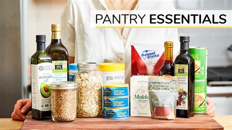 Pantry Essentials A Well Stocked Kitchen Reviewsdrs