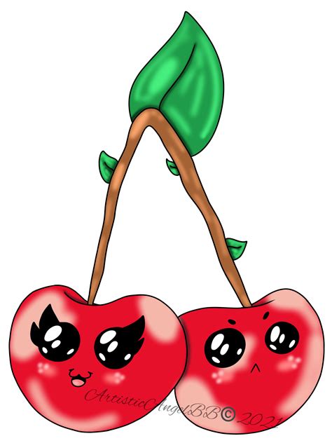 Kawaii Cherries Ibispaint