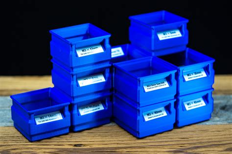 Stackable Storage Boxes Optimized For 3d Print By Lucky Resistor