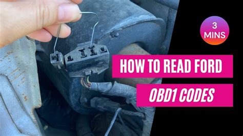 How To Read Ford Obd1 Codes From Early Fords 1980 1995 Girlie Garage