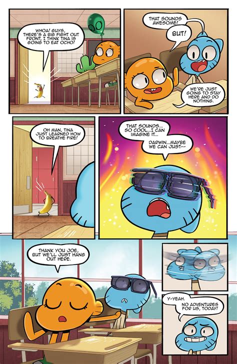 Read Online The Amazing World Of Gumball Comic Issue 5