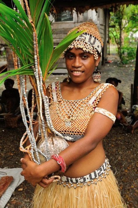 Bridal Shell Attire Langa Langa Lagoon Malaita Solomon Islands