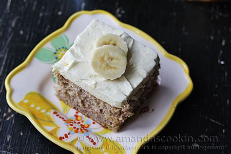 Applesauce Banana Cake Recipe The Country Chic Cottage