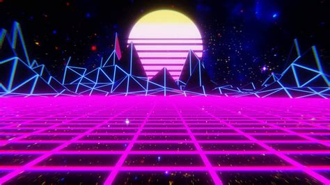 Download Synthwave City Aesthetic Pfp Wallpaper